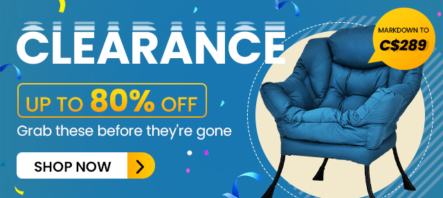 COSTWAY, CLEARANCE SALE, UP TO 80% OFF