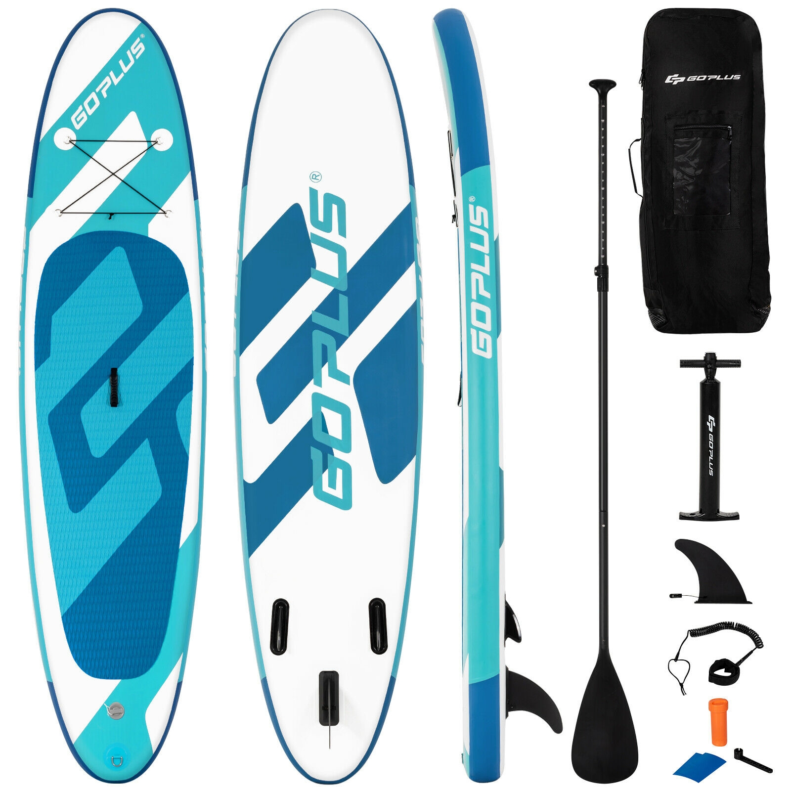 Adj Paddle,Pump,Waterproof Travel Backpack,Leash ALIFUN Inflatable Stand Up Paddle Board 10'5×32×6 Ultra-Light Standing Boat with Non-Slip Deck Stand Up Paddle Board 
